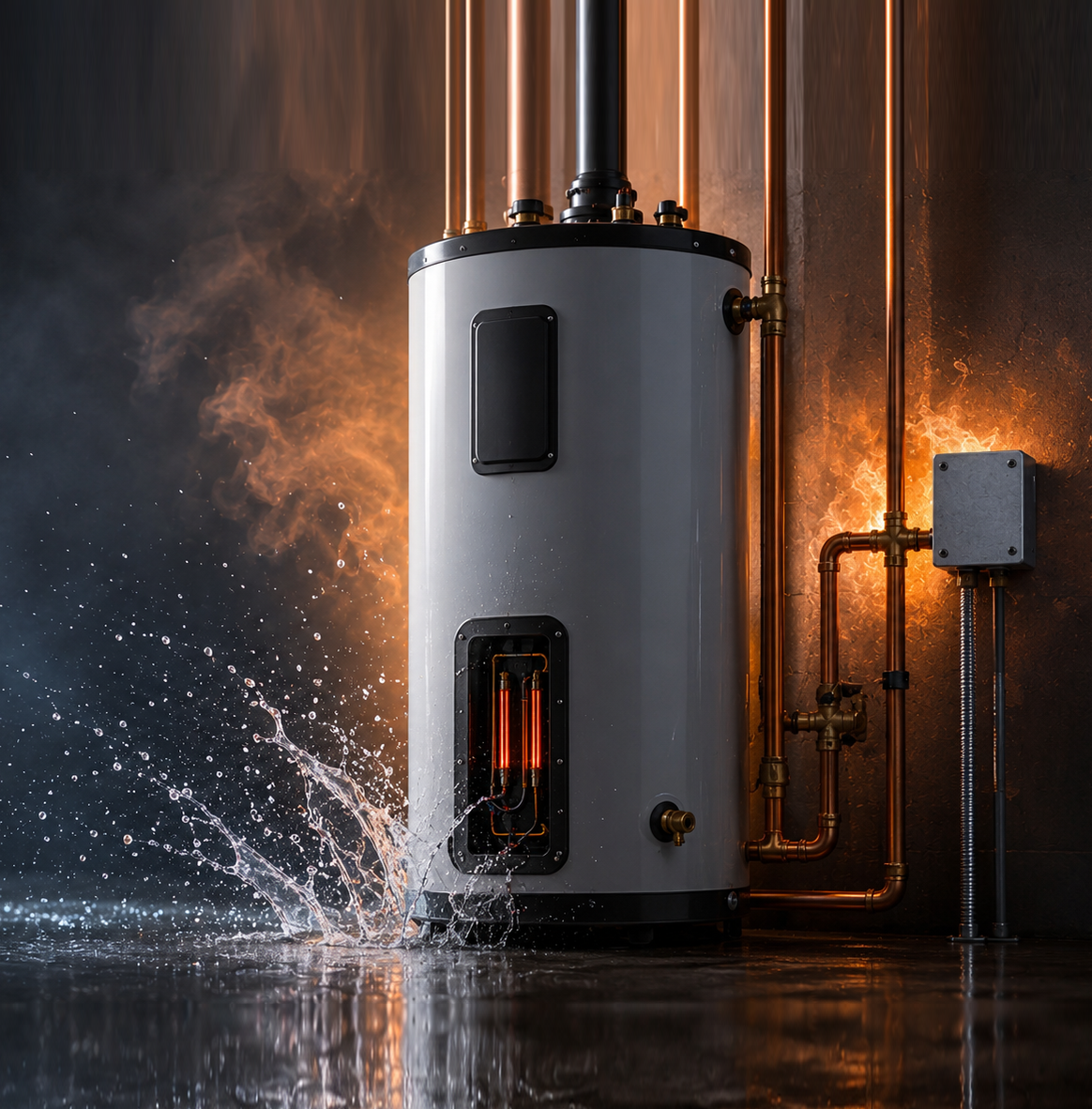 Emergency electric water heater repairs