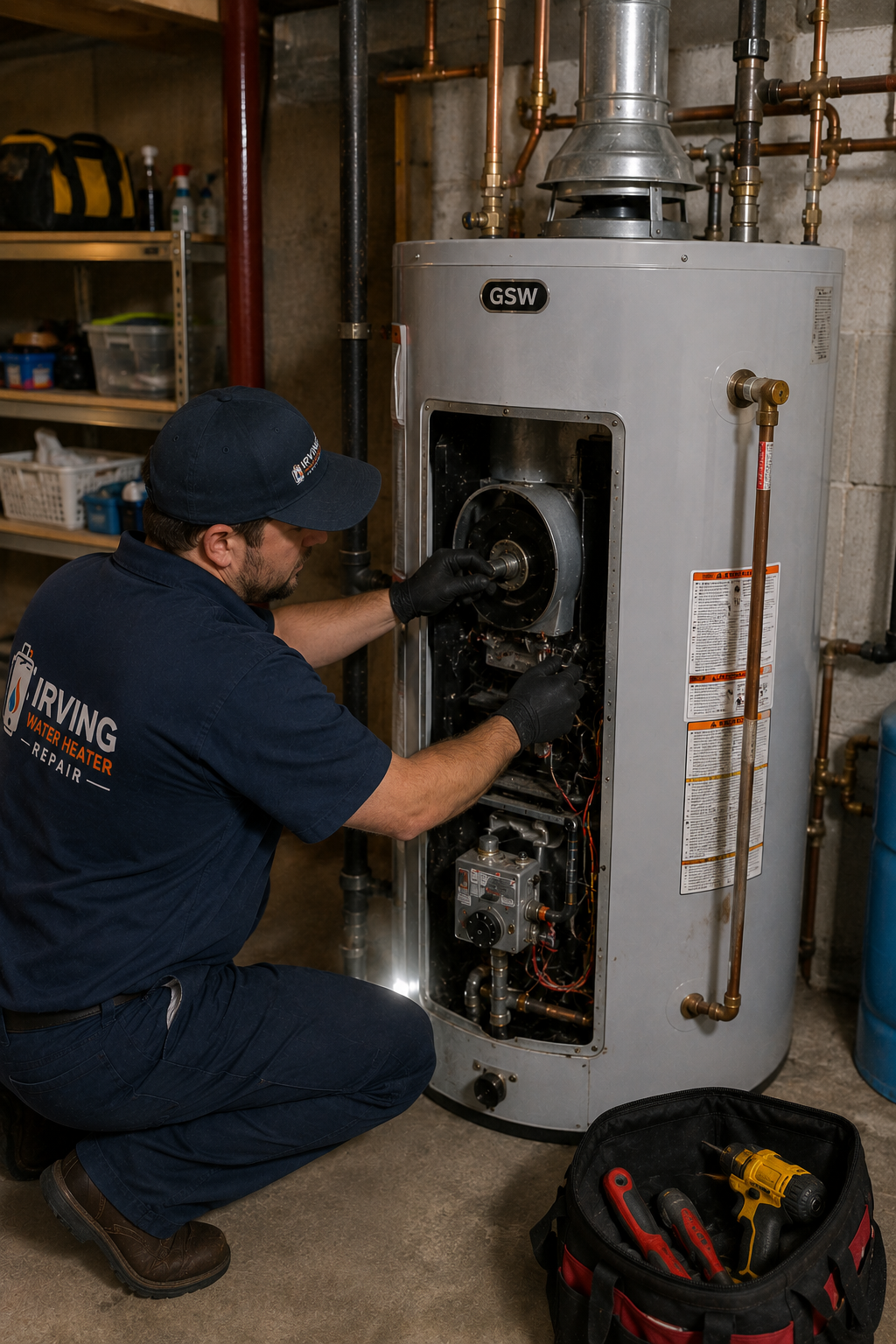 Clearing Burner Chambers and Restoring System Exhaust Ventilation
