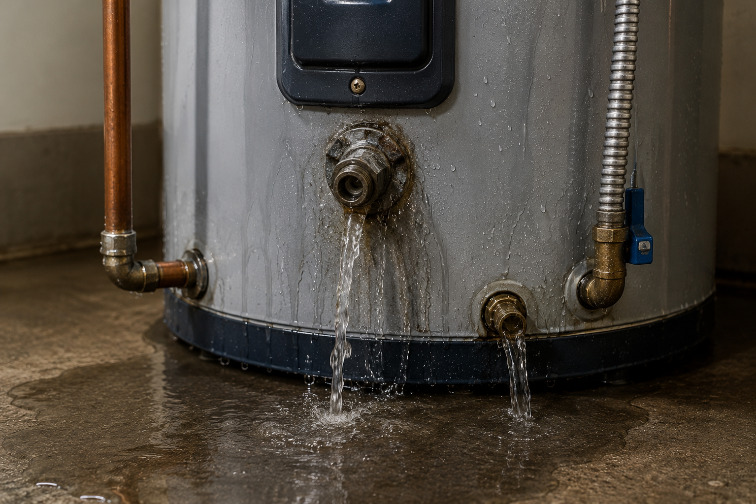 Perfect water heater leak repairs