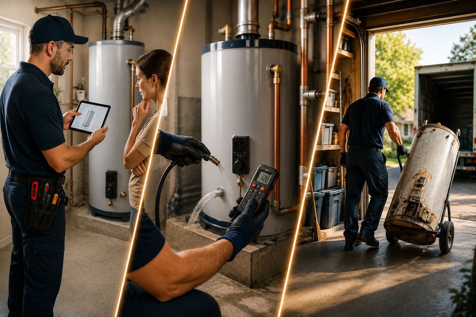 Commercial water heater service in Irving Texas
