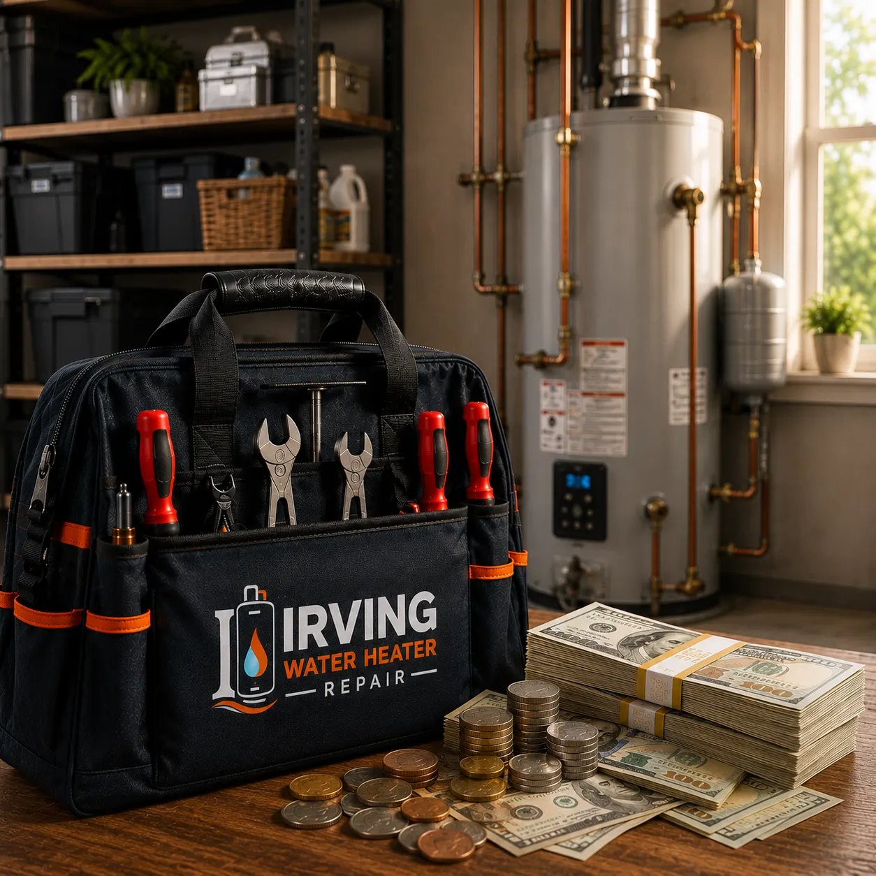 Water heater installation special offer in Irving Texas