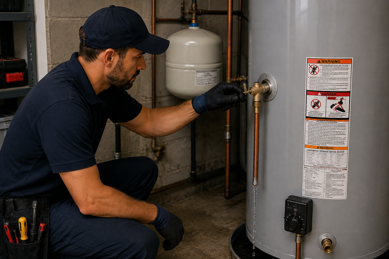 Professional T&P Valve Trouble solving