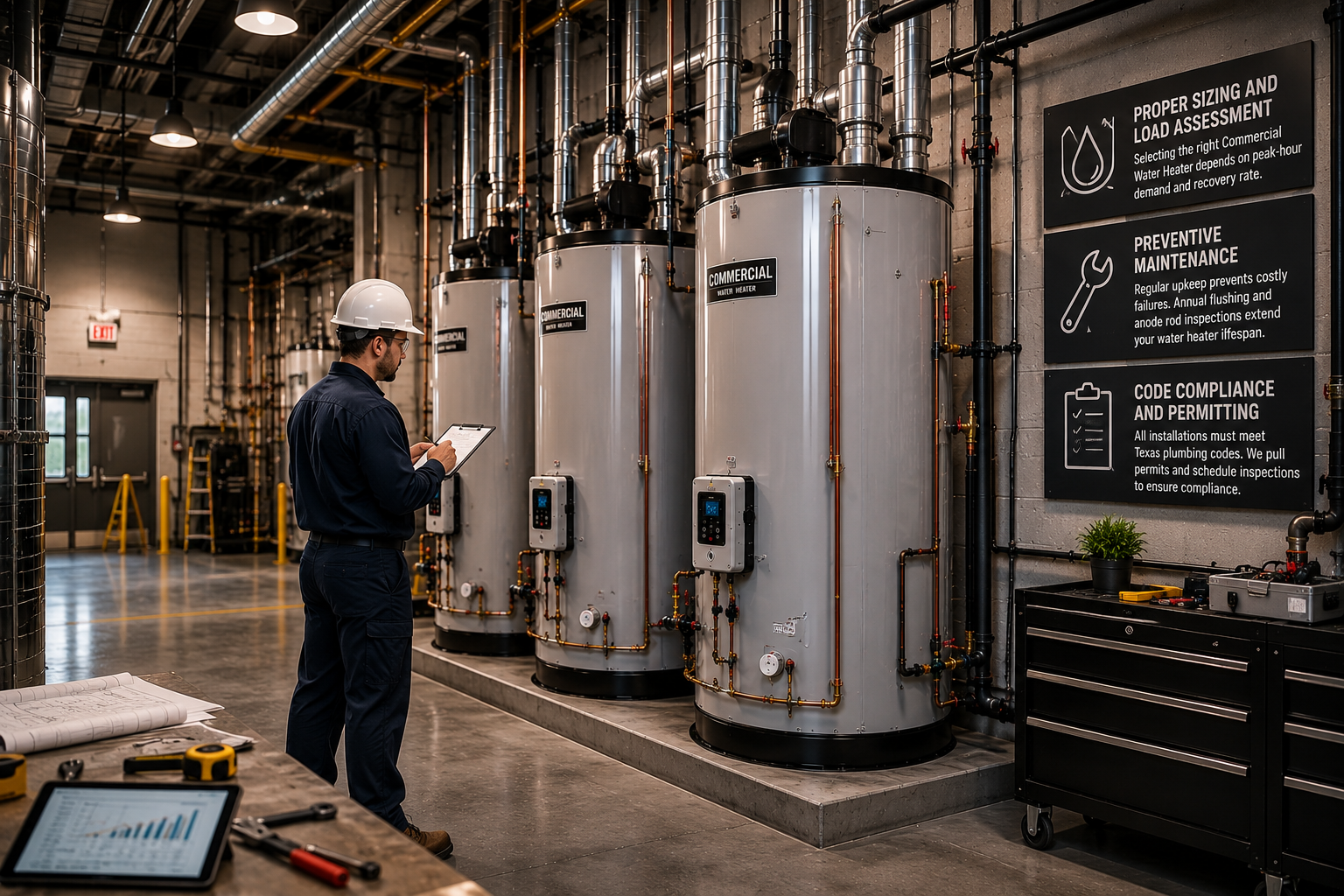  Three Key Commercial Service Points